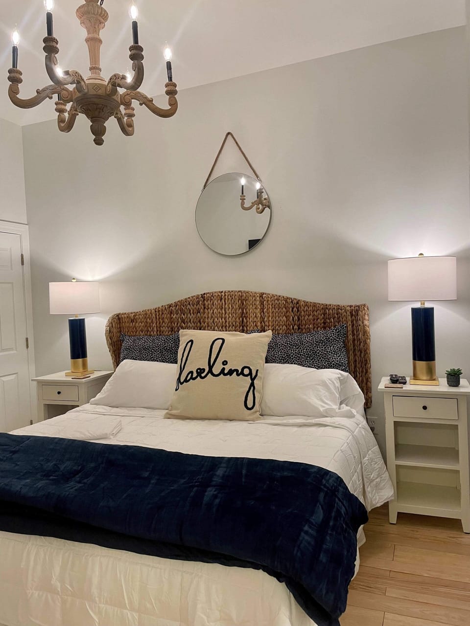 True, separate, 1 bedroom (not studio) with high end King mattress