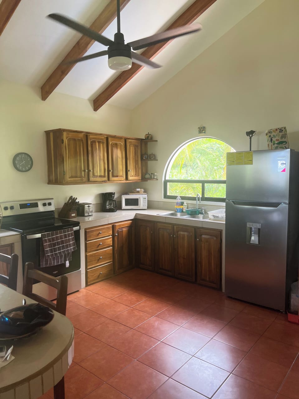 Kitchen with new appliances