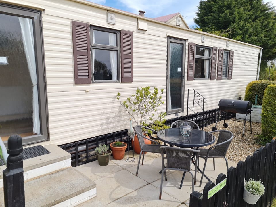 Private garden area