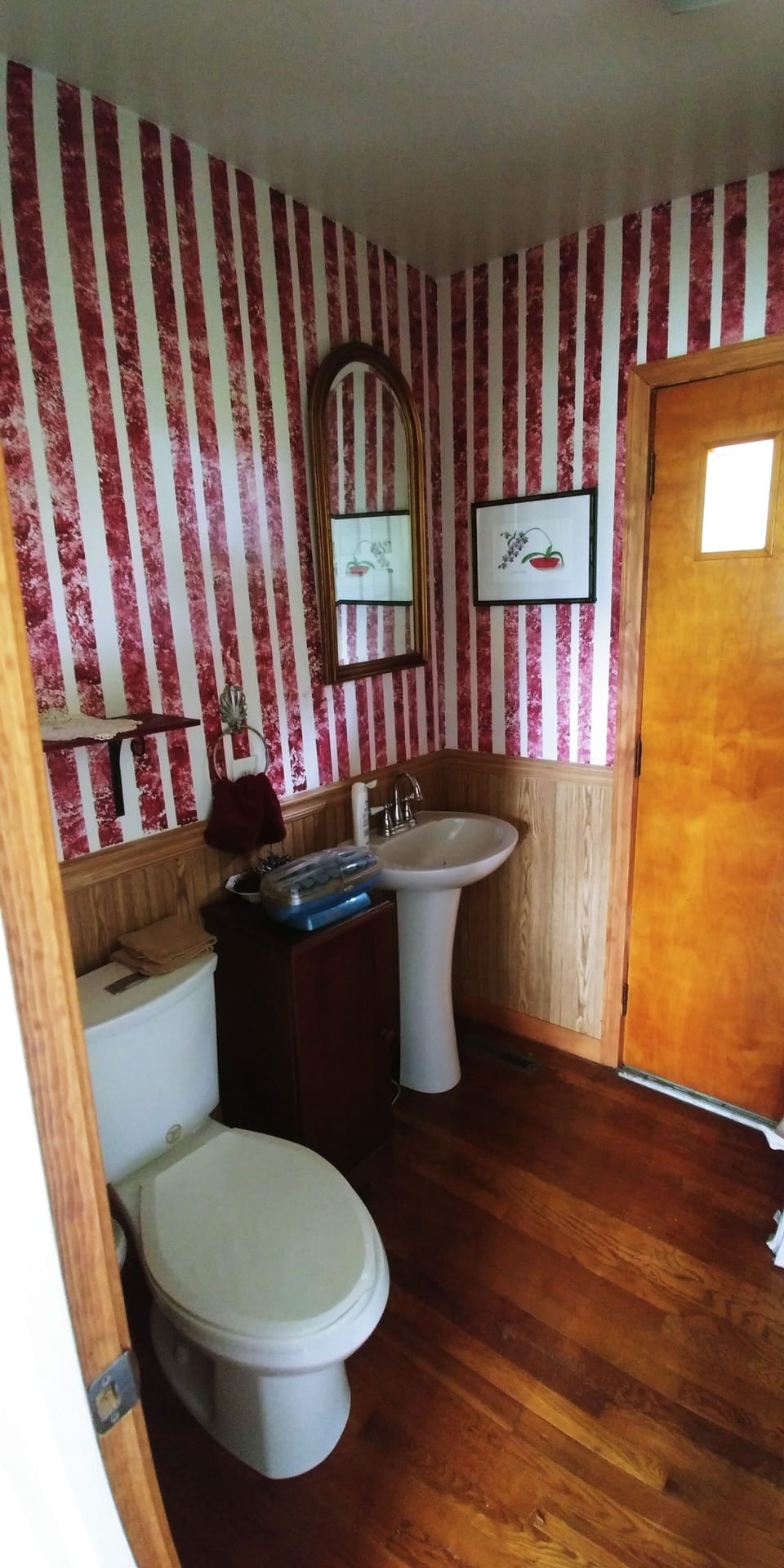 Half bath off master