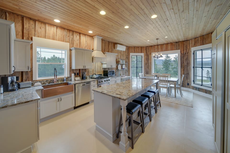 Kitchen | Fully Equipped | 1st Floor | 2-Story Home