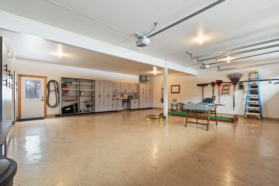 Open Garage for Games and Gathering for fun.