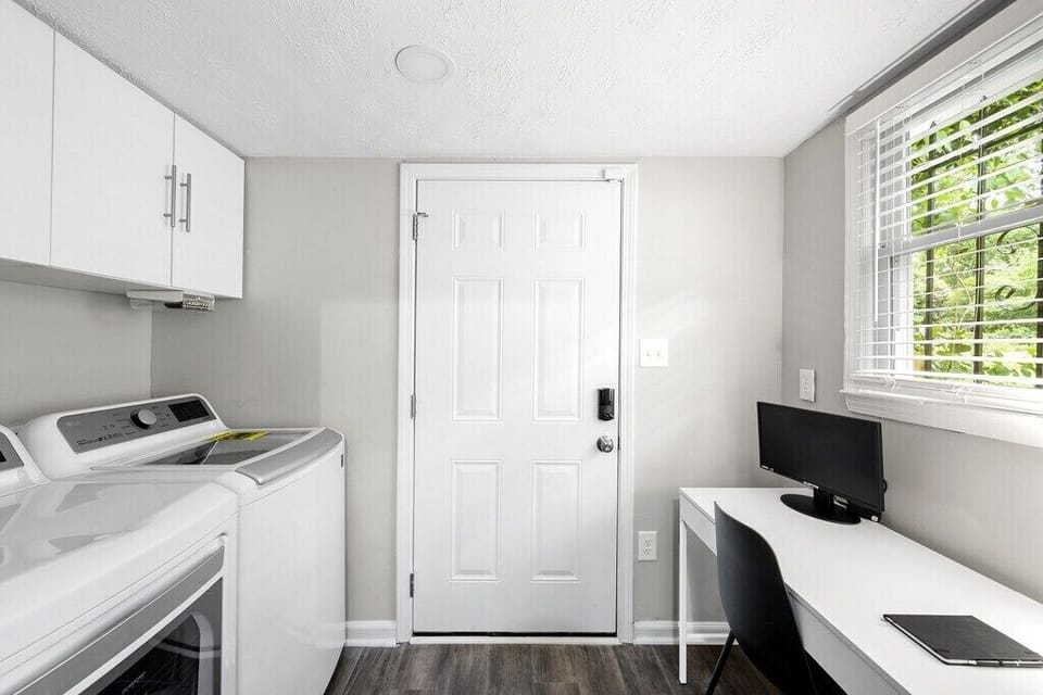 Work Space/ Laundry Room