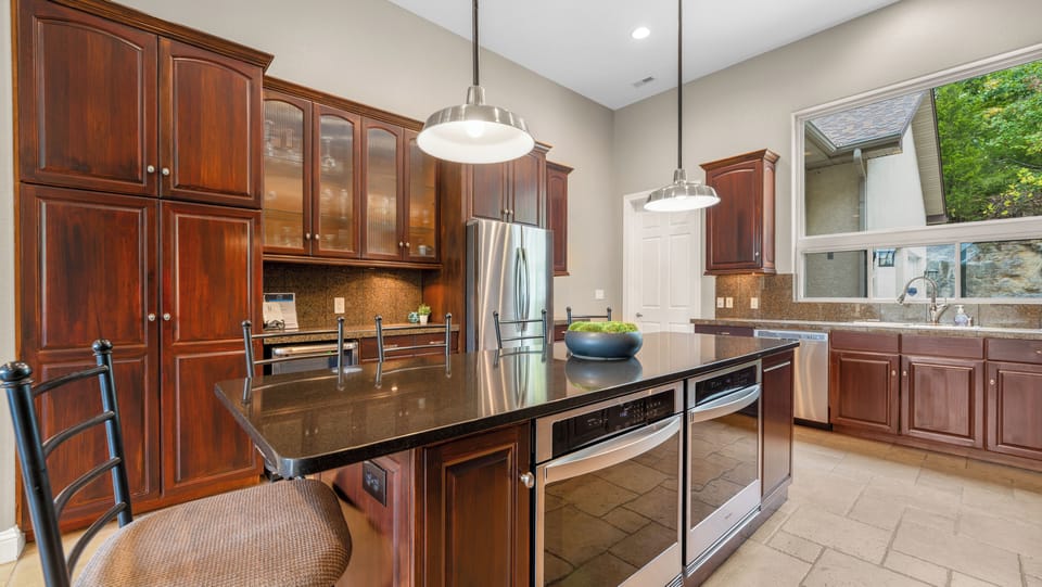 Kitchen on main level