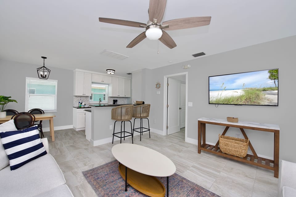 Open concept living area