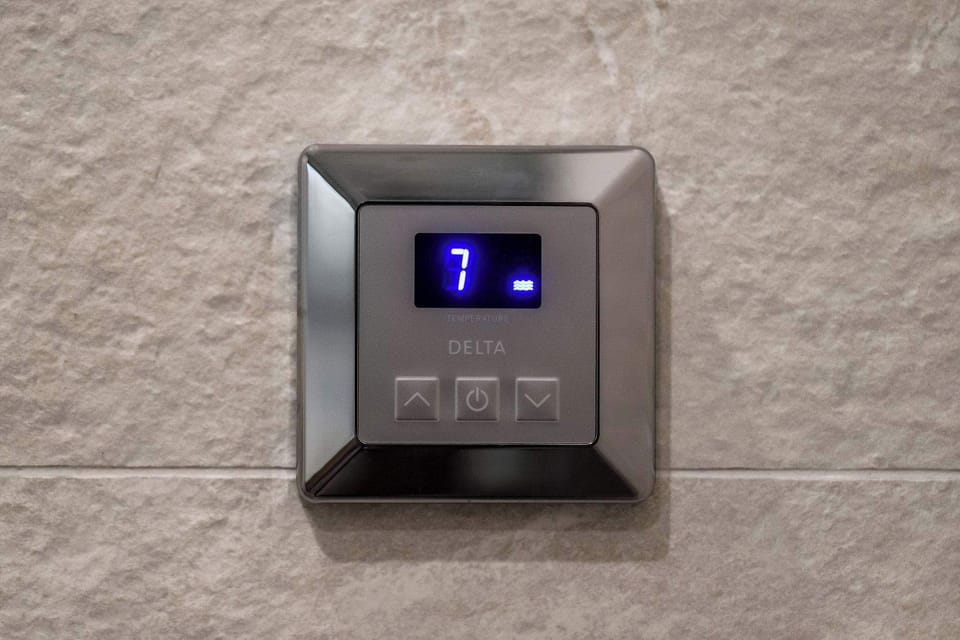 Steam Shower in the Primary Bathroom