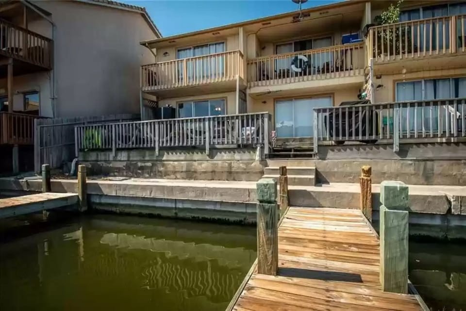 Boat slip.