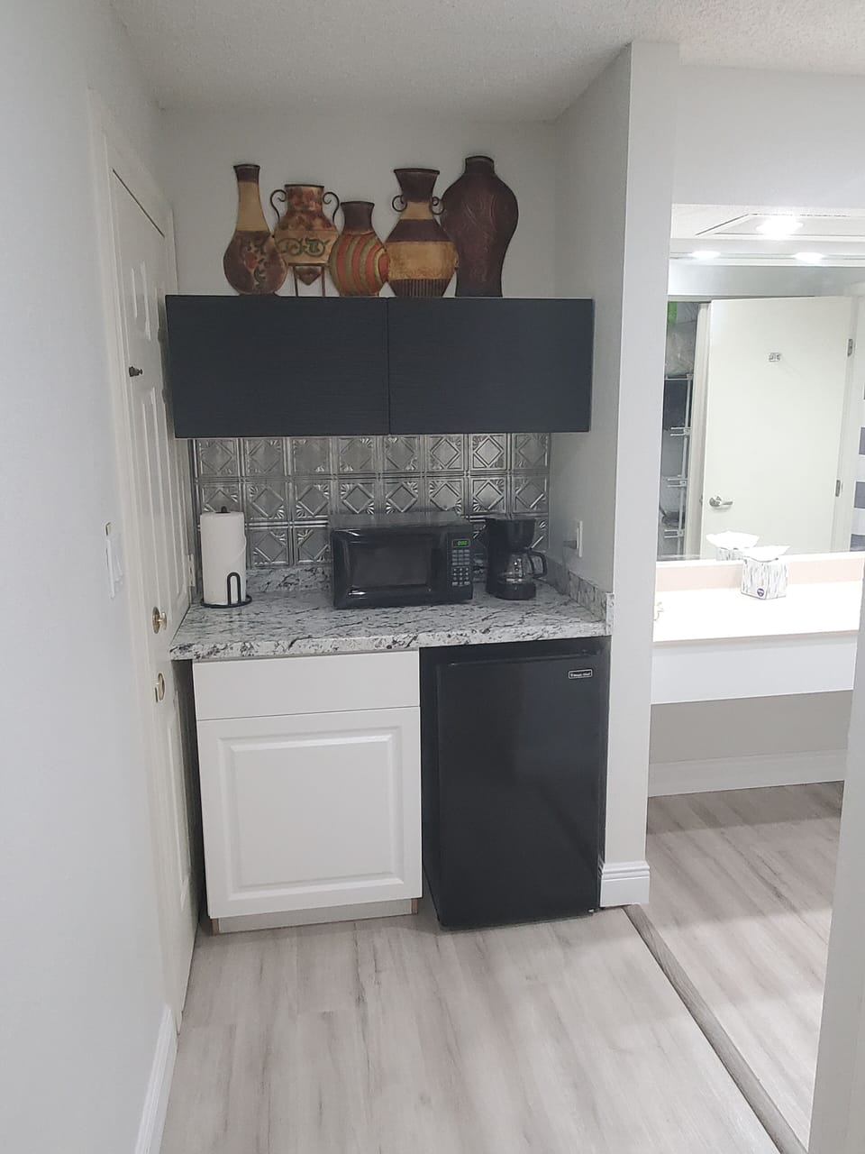 Small Fridge Coffee Maker Toaster