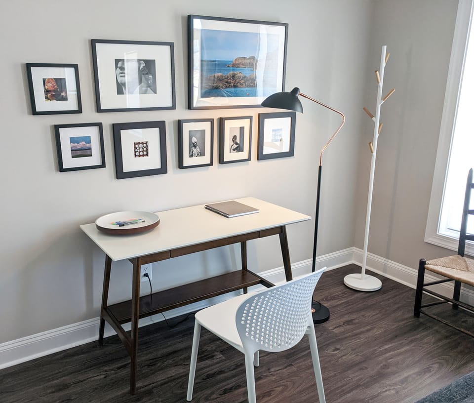 Writing desk.
