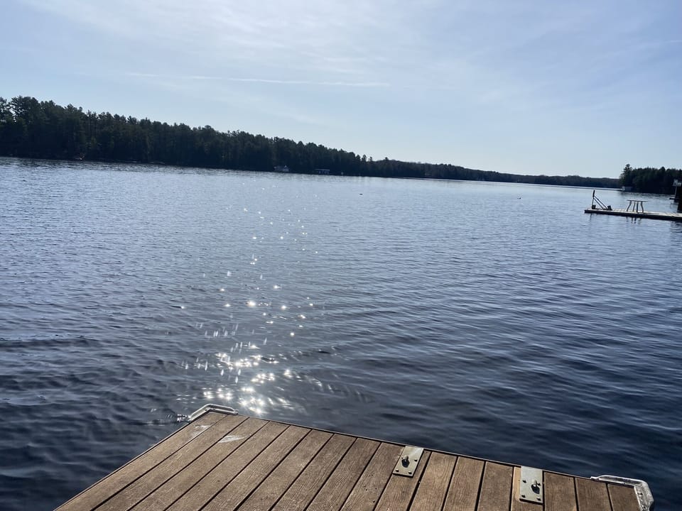 Long south views. All day sun at this spot!