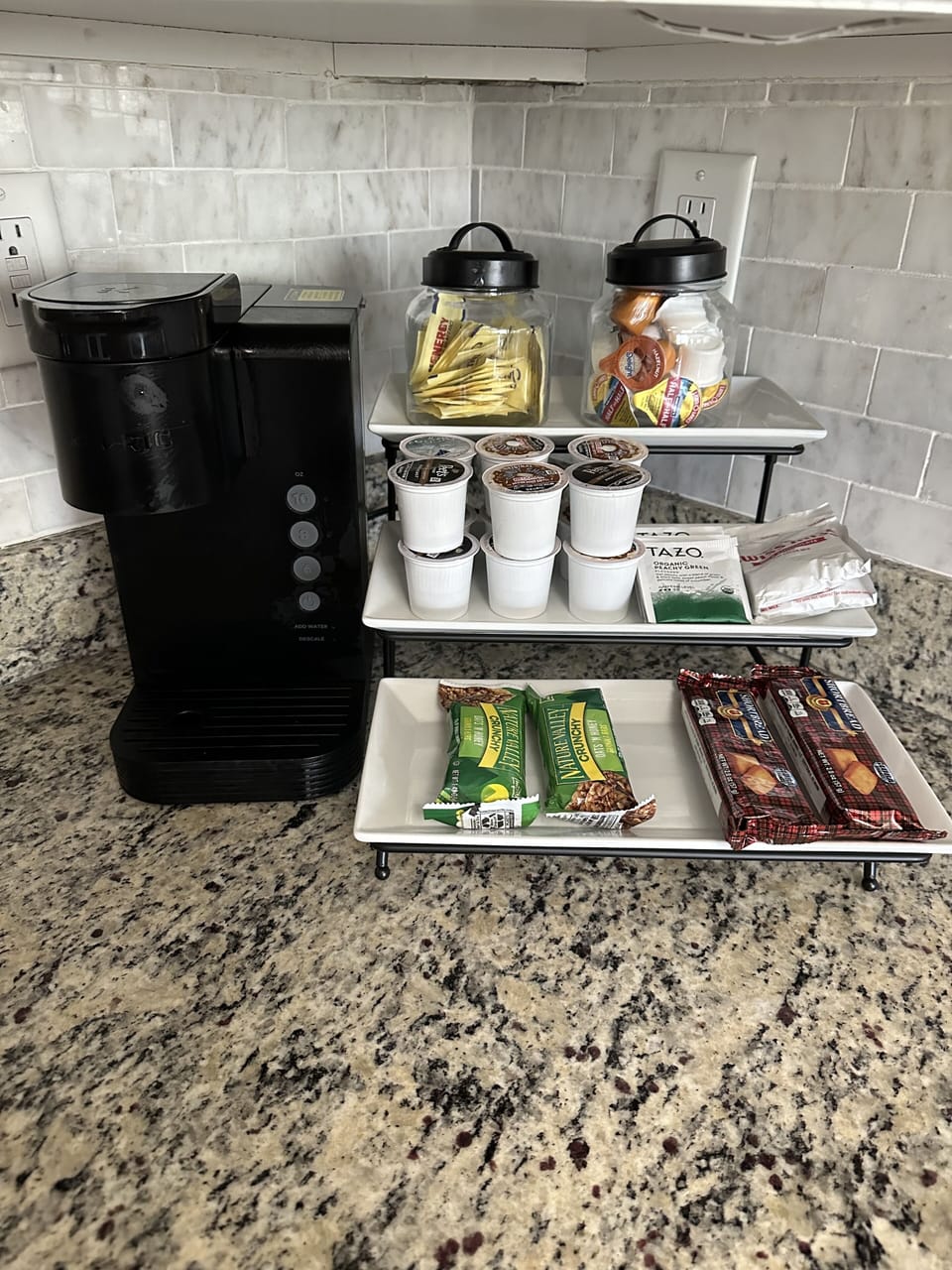 Complimentary Coffee & Snacks 