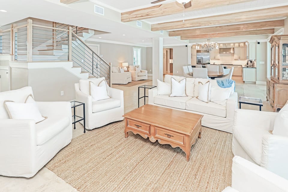 Serenity Blue - Dune Allen - First Floor - Living Area