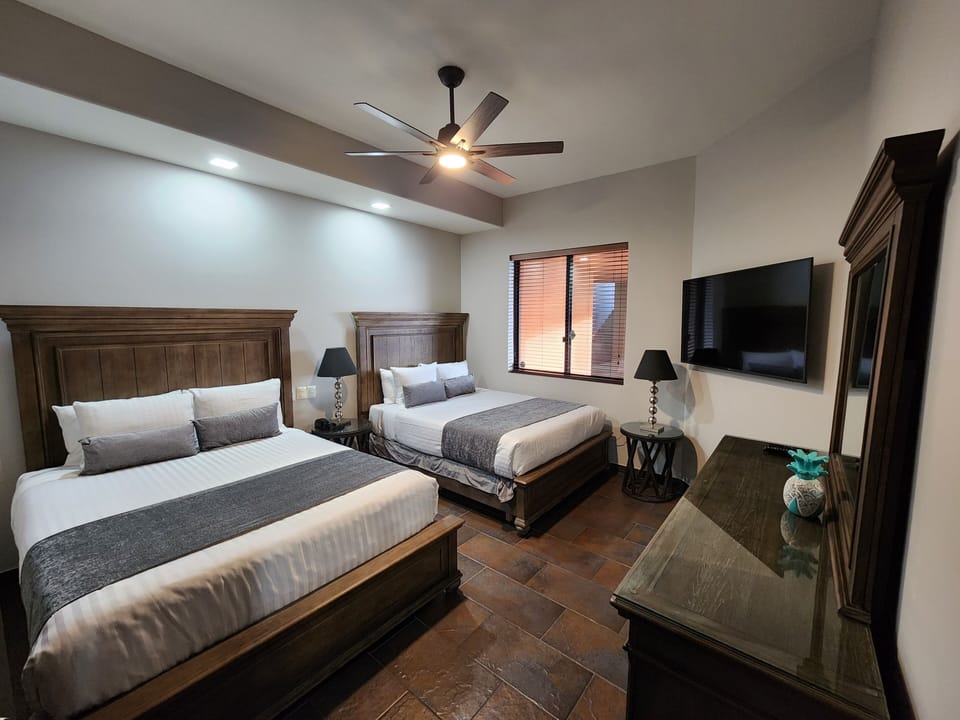 Third Bedroom with two queen beds