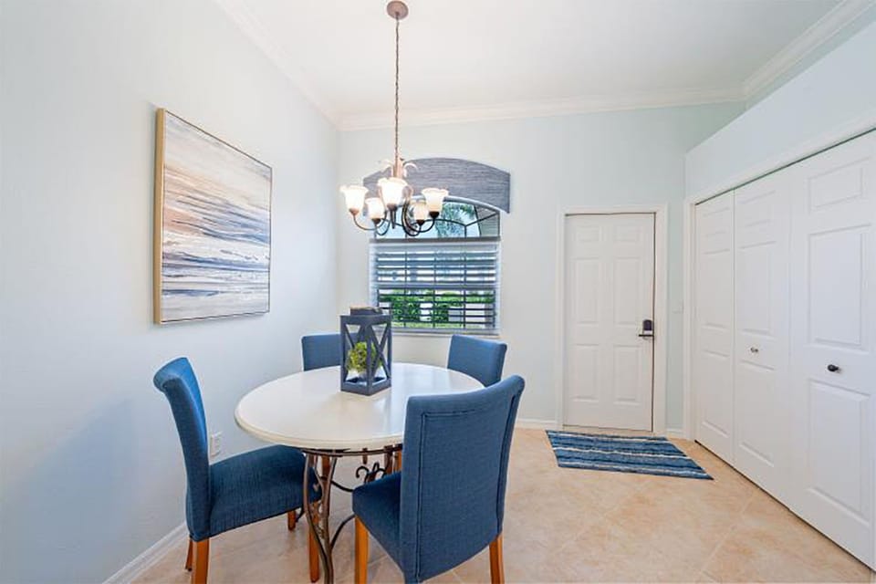 Kitchenette; bifold door opens with laundry area w/ LG washer & dryer