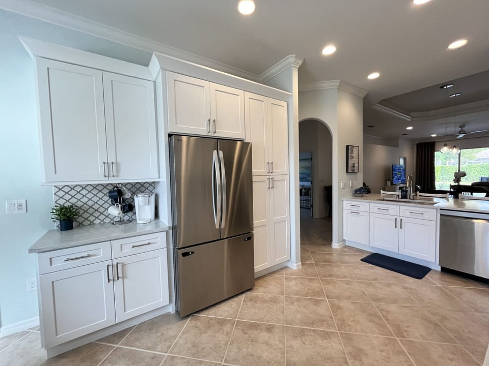 Kitchen coffee nook