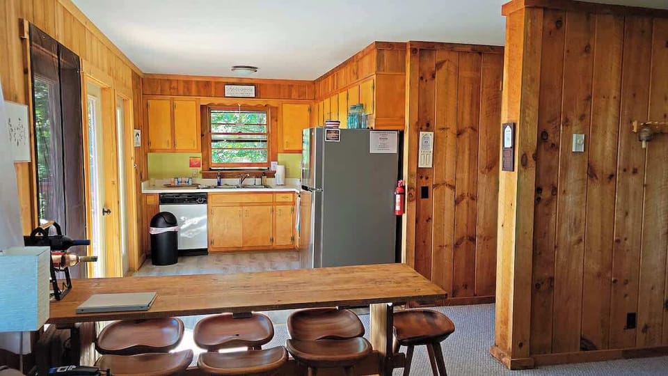 Kitchen view from LR.