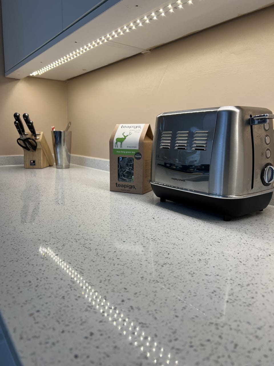 Shiny new kitchen 