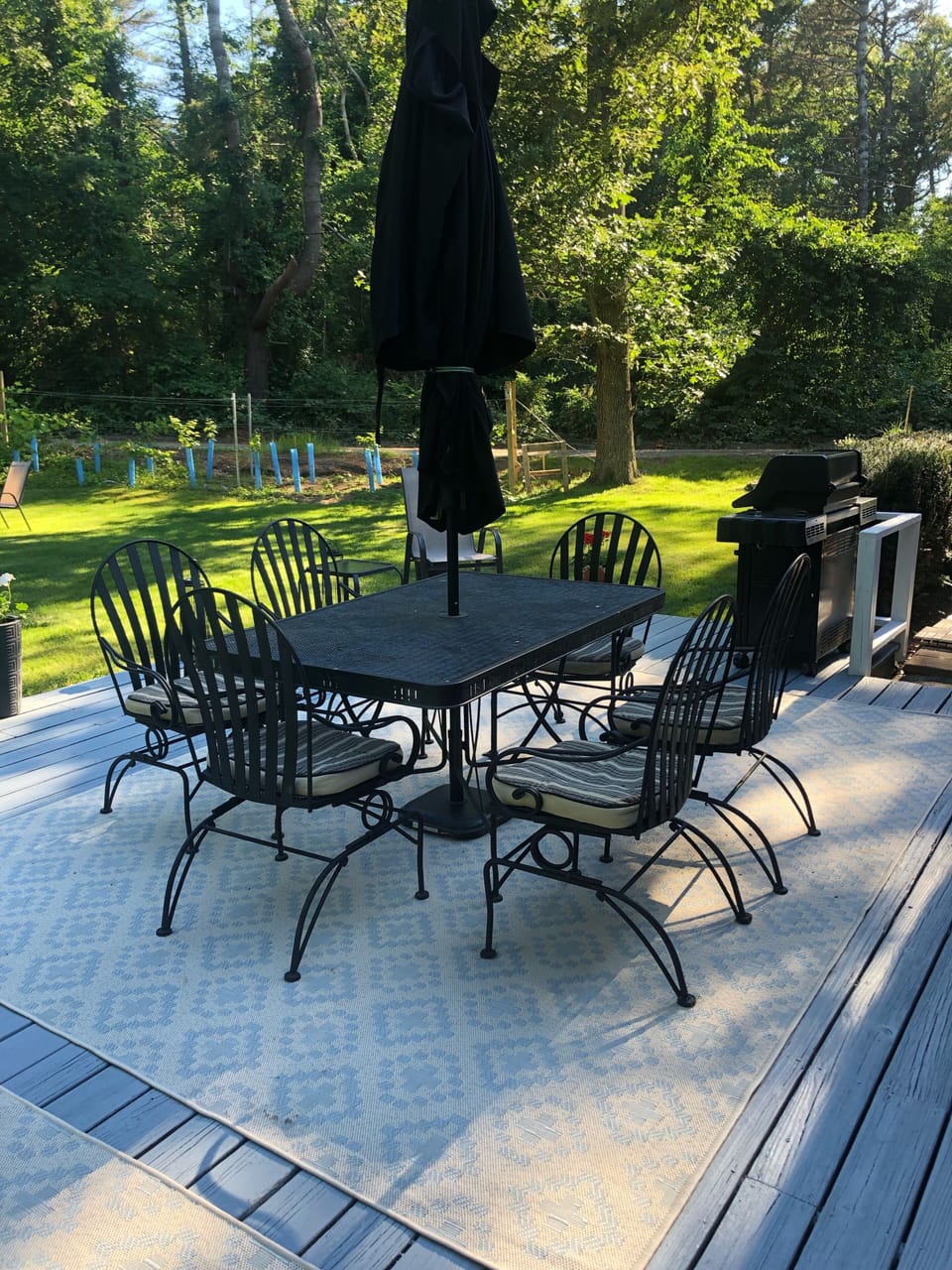 Outside seating