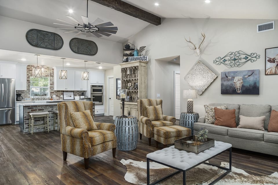 Open floor concept