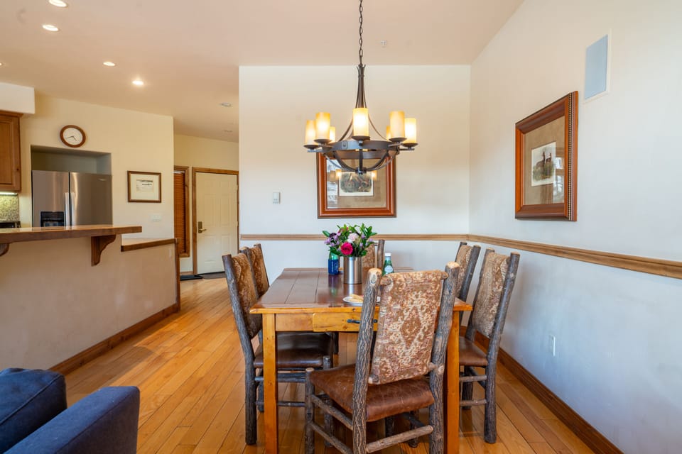 Dining area.