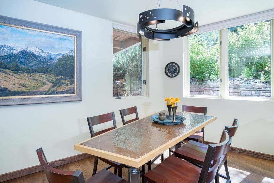 Dining area.