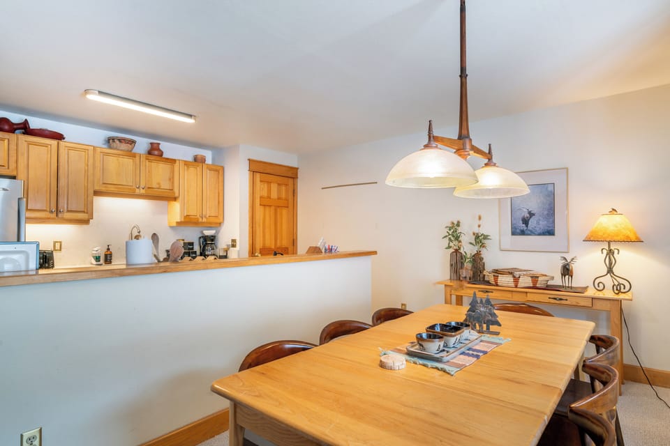 Dining area.