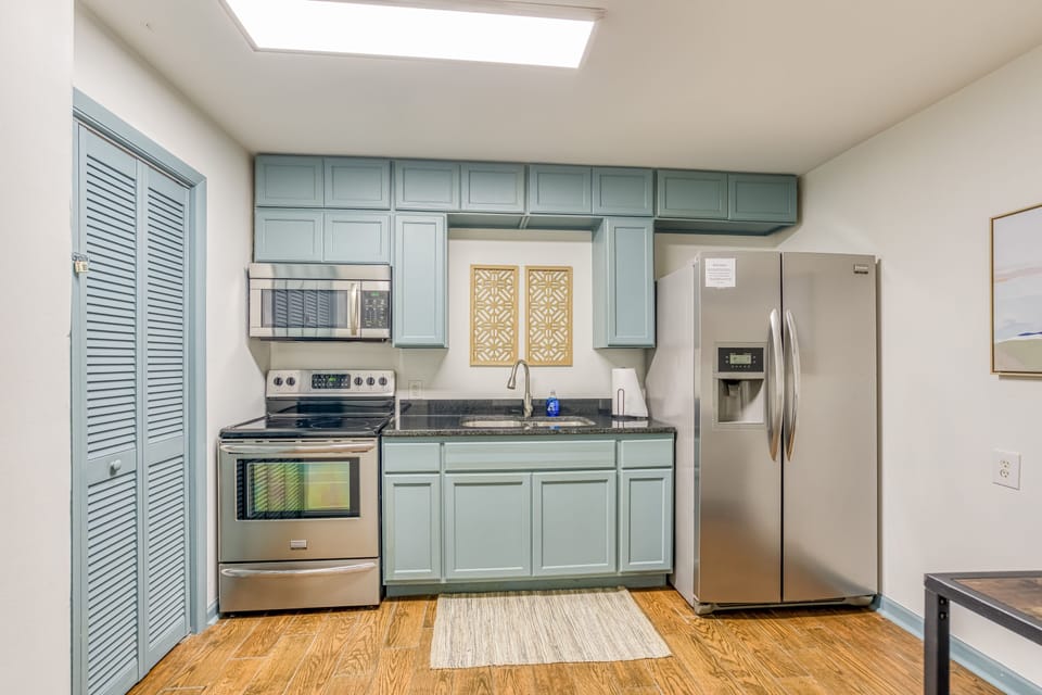 Lower level kitchen