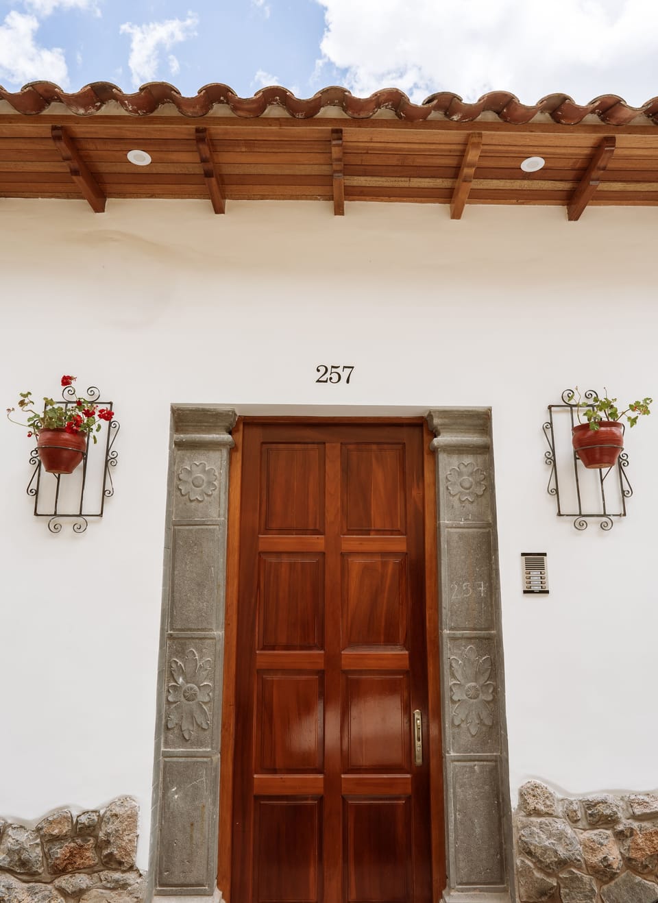 Exterior detail