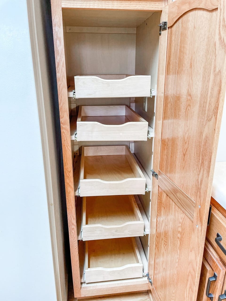 Plenty of pantry storage 