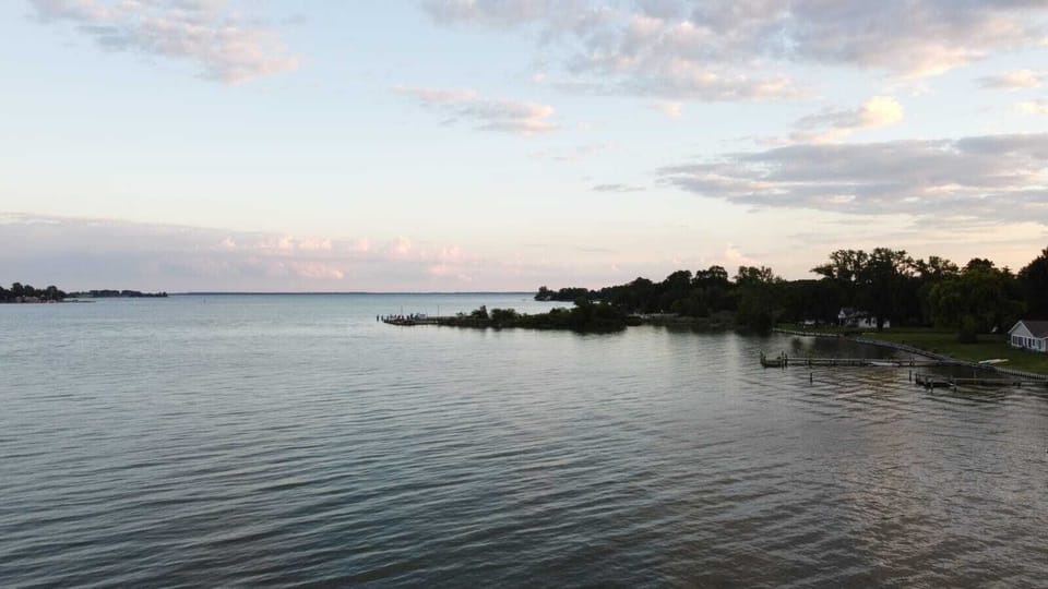 View to Choptank River from Tred Avon River