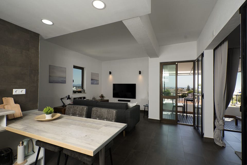 A modern dream apartment with stunning views of Lagos Bay.
