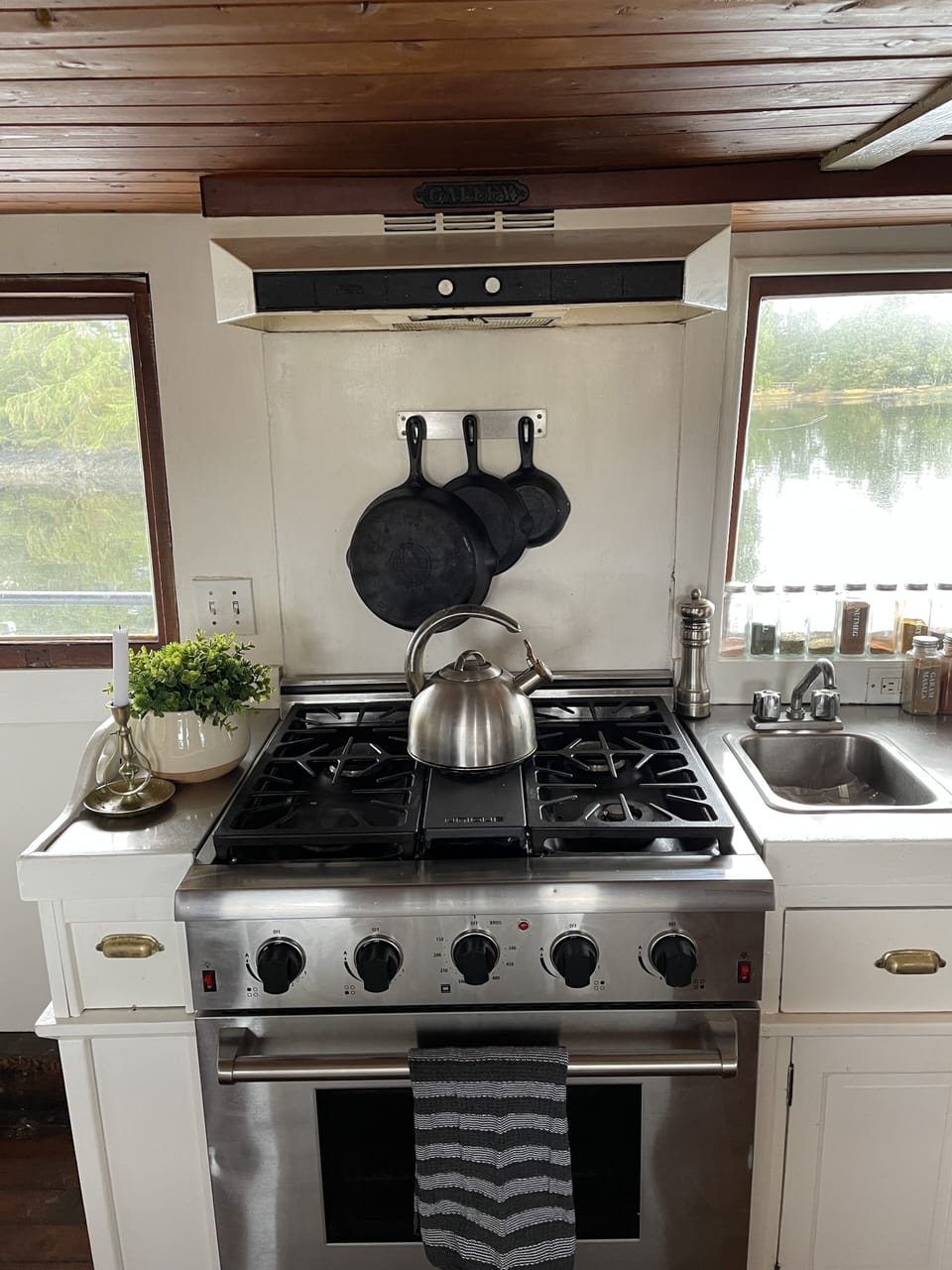  The galley view 