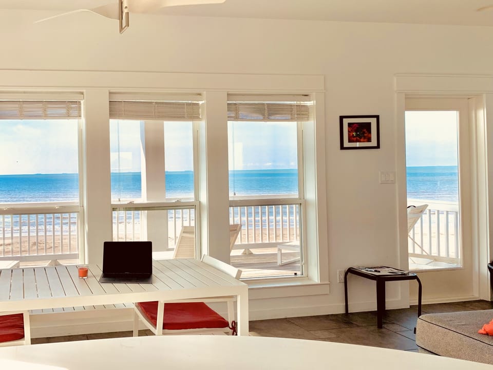 Morning views from our kitchen...