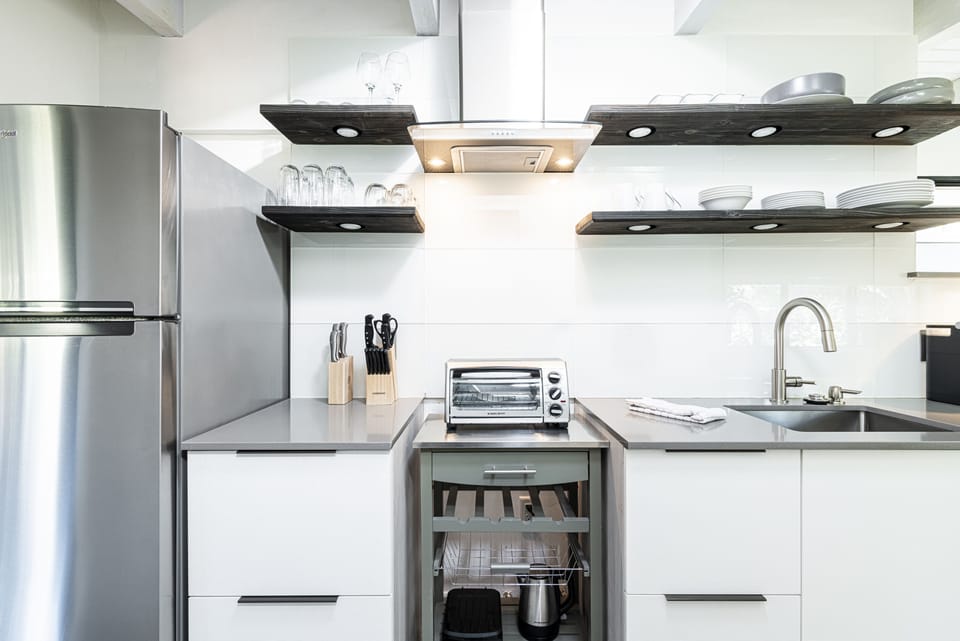Fully Stocked Kitchen Space