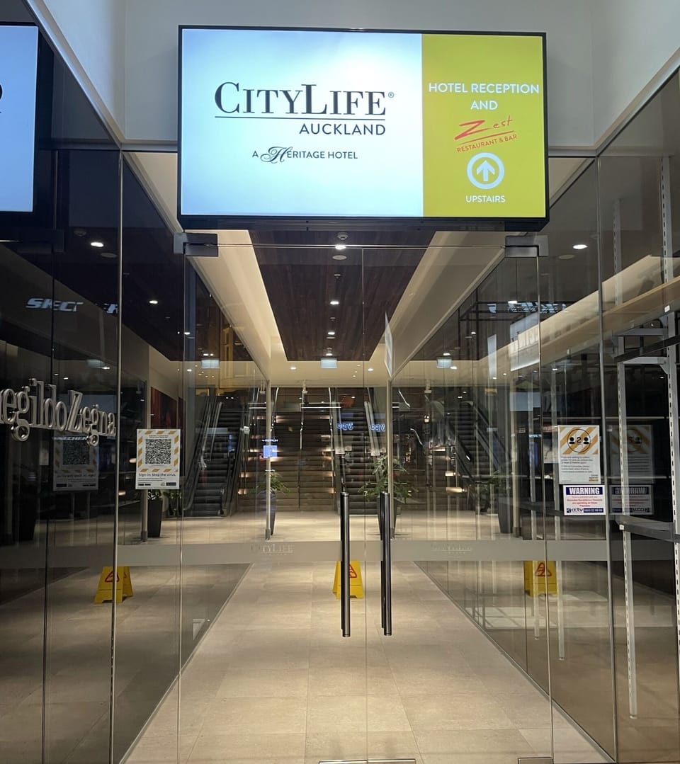 Queen Street entry