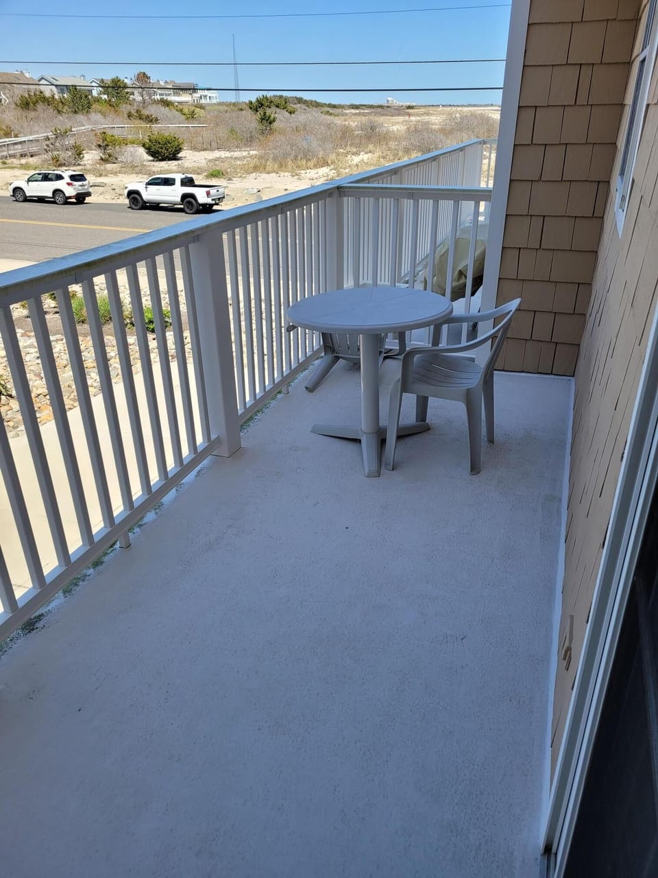 Back Balcony off Kitchen