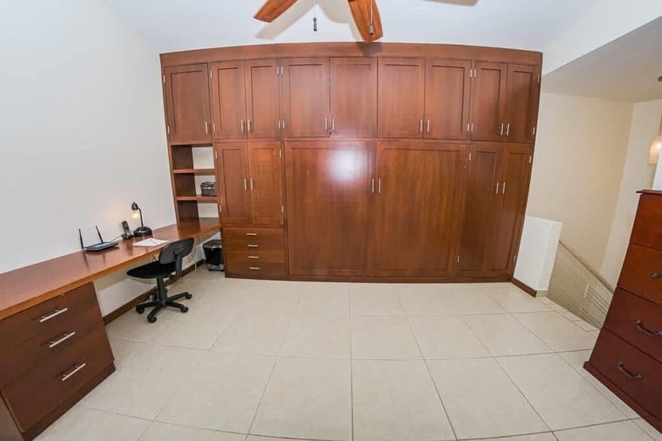 2nd Floor - Murphy Bed with Desk Area