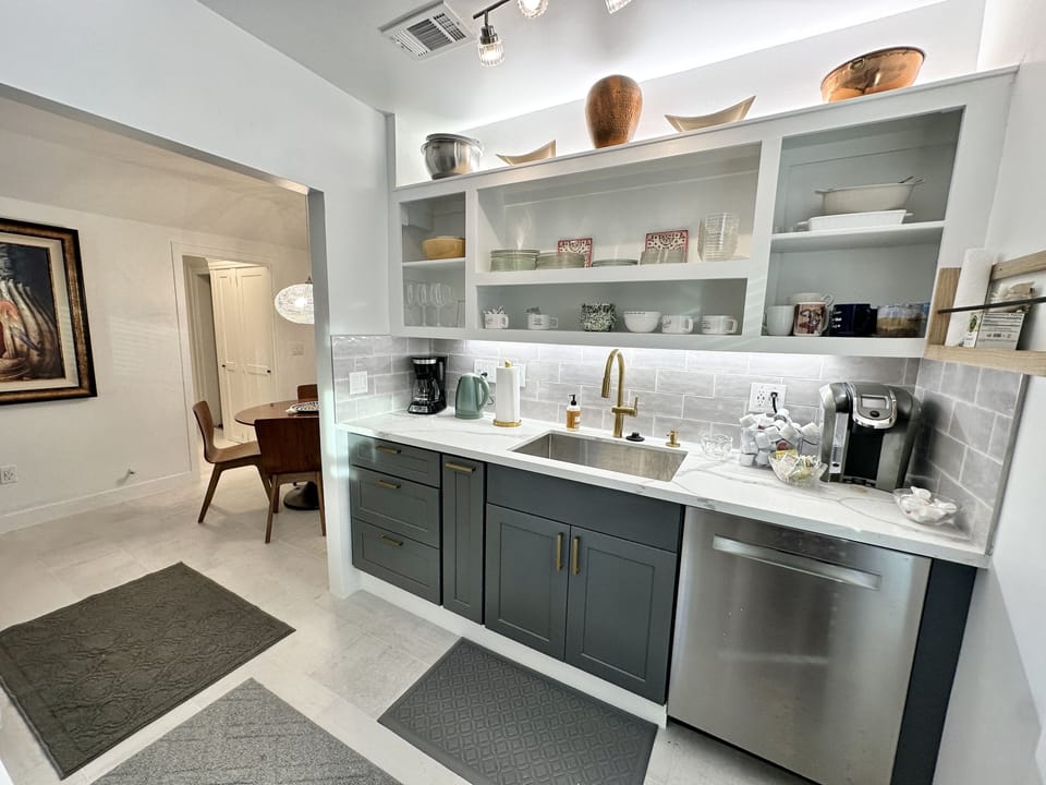 Custom kitchen: Bosch dishwasher, GE 36” induction , deep 30 inch sink, 30” oven