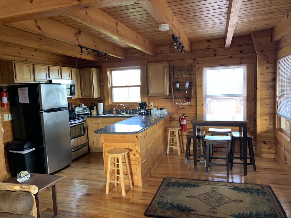Kitchen and dining area
