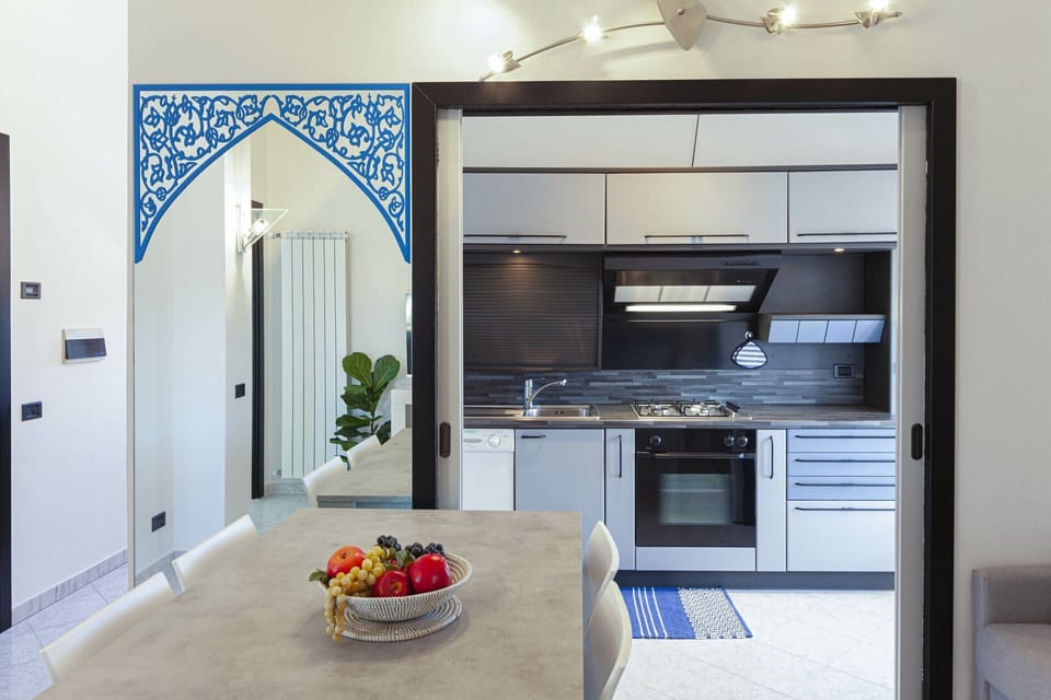 Kitchen, Living Room