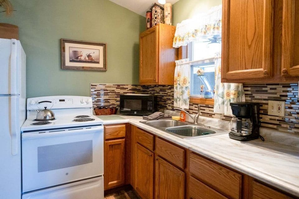 Fully equipped kitchen