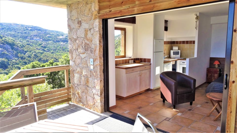 Terrace of the apartment.