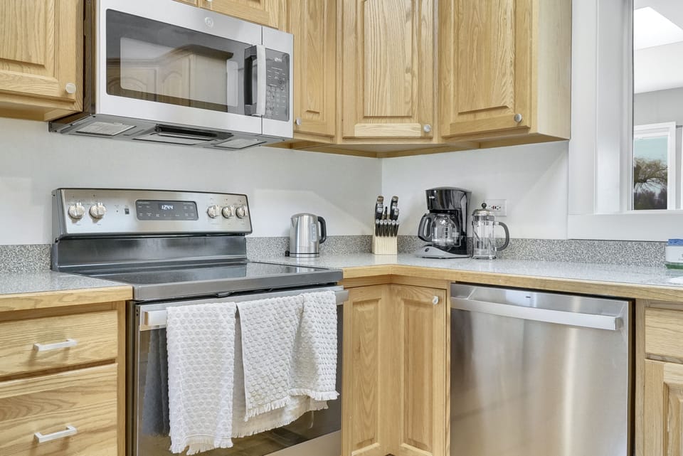 Stainless steel appliances