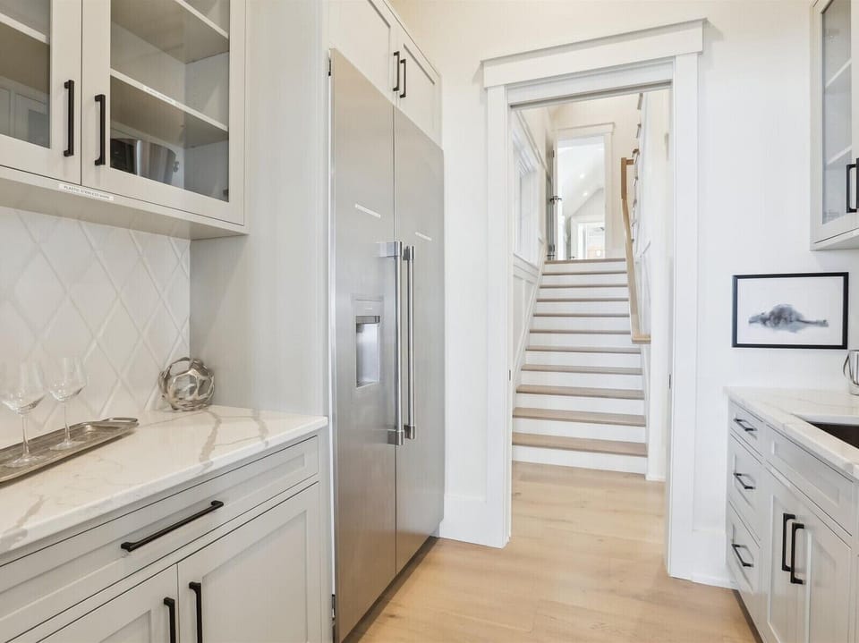 Butler's Pantry with Second Refrigerator at 17 Grey Widgeon