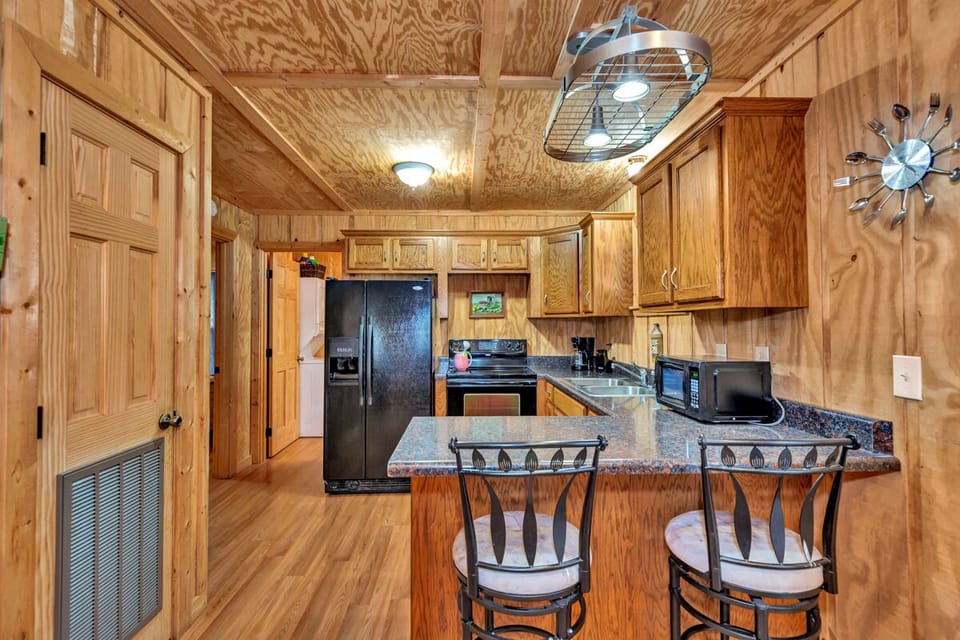 You'll enjoy staying in and cooking in the fully stocked kitchen