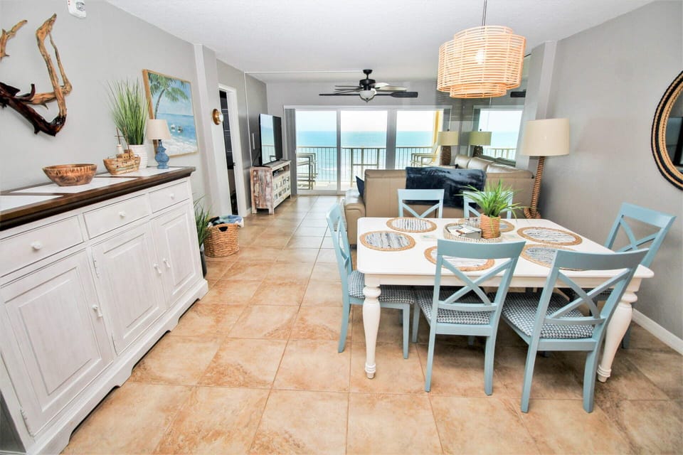 Dining to living room view