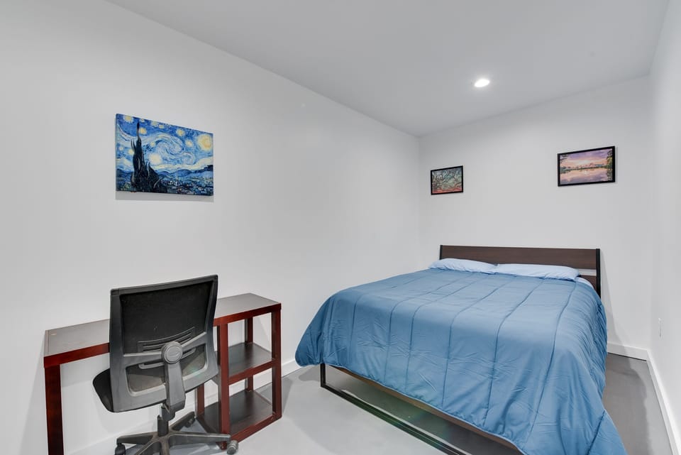 Third bedroom with office space and large closet (not pictured).