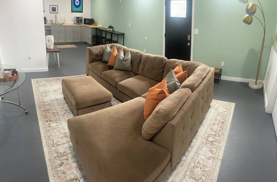 Comfortable L-Shaped sofa