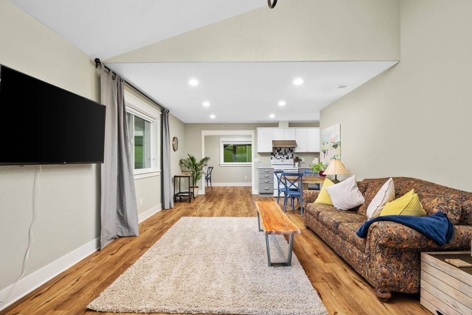 Watch you favorite movies, shows, and sports on this smart tv after a day exploring the Willamette Valley.