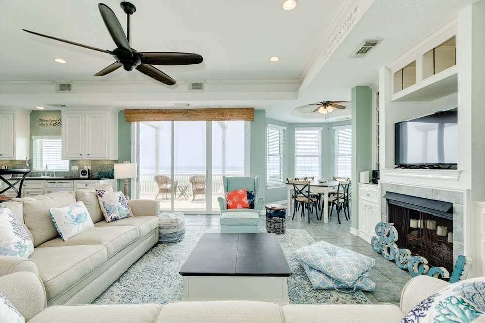 Have movie nights on the couch or game nights at the table